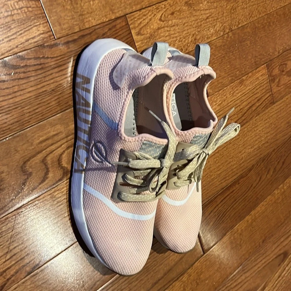 Nautica Nude Pink Stretch  N Go Breeze Running Shoes Women's Size 9.5 - Picture 13 of 13